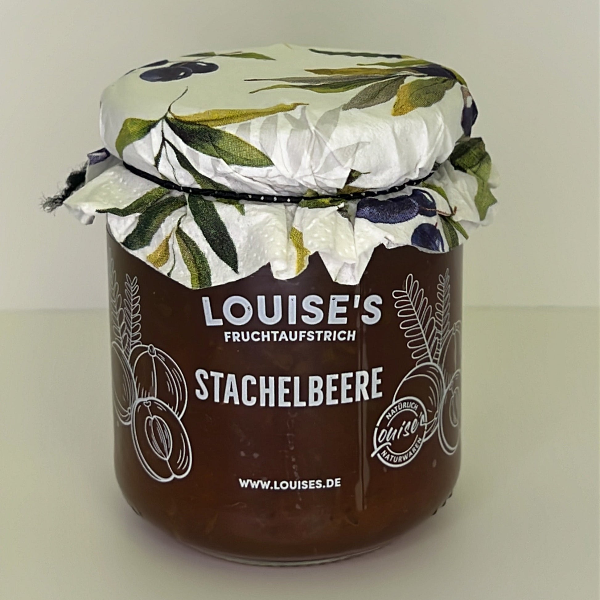 Louises Fruchtaufstrich Stachelbeere 240g