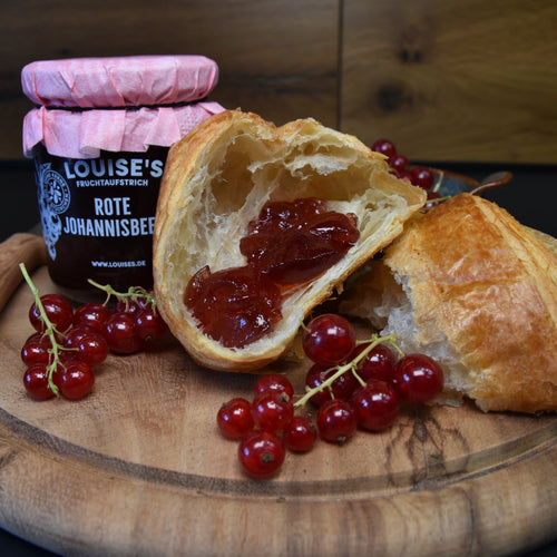 Louises Fruchtaufstrich rote Johannisbeere 240g
