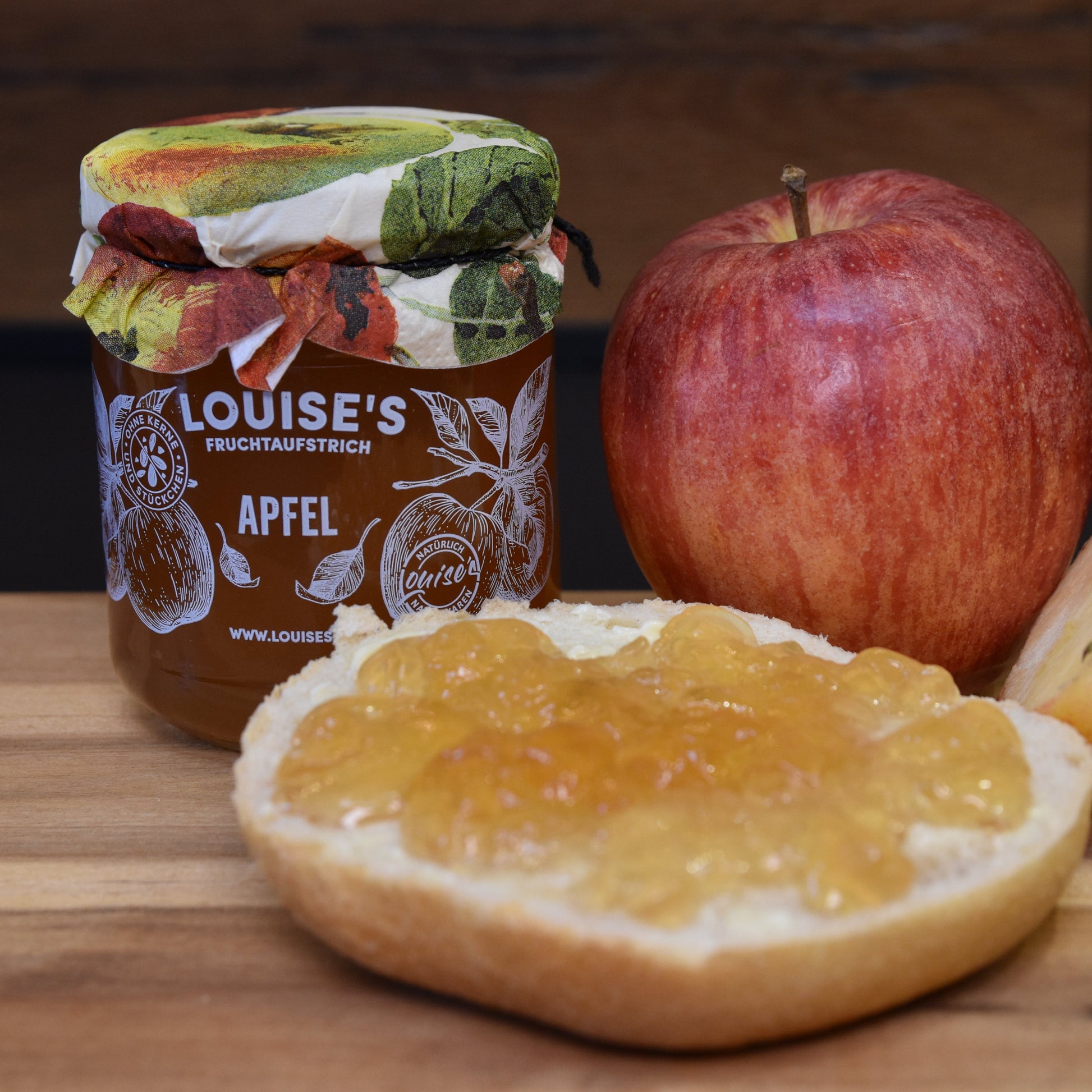 Louises Fruchtaufstrich Apfel 240g