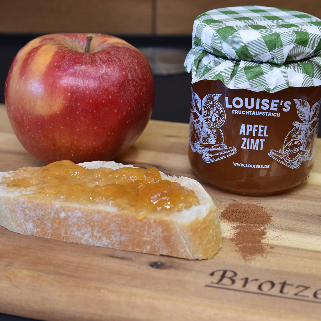 Louises Fruchtaufstrich Apfel Zimt 240g