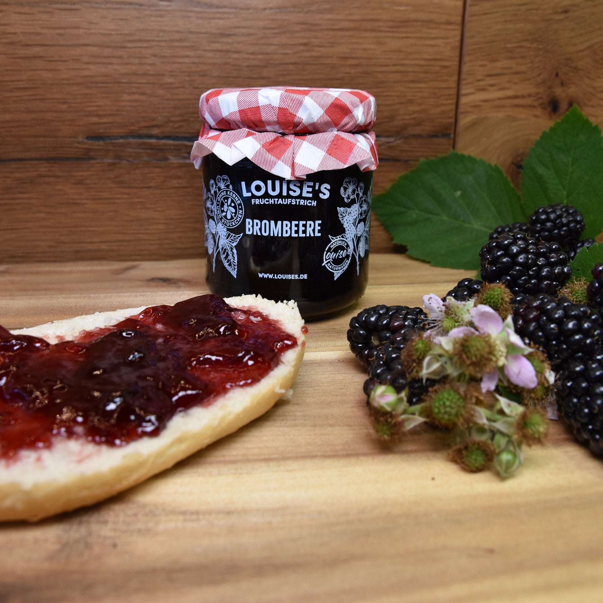 Louises Fruchtaufstrich Brombeere 240g