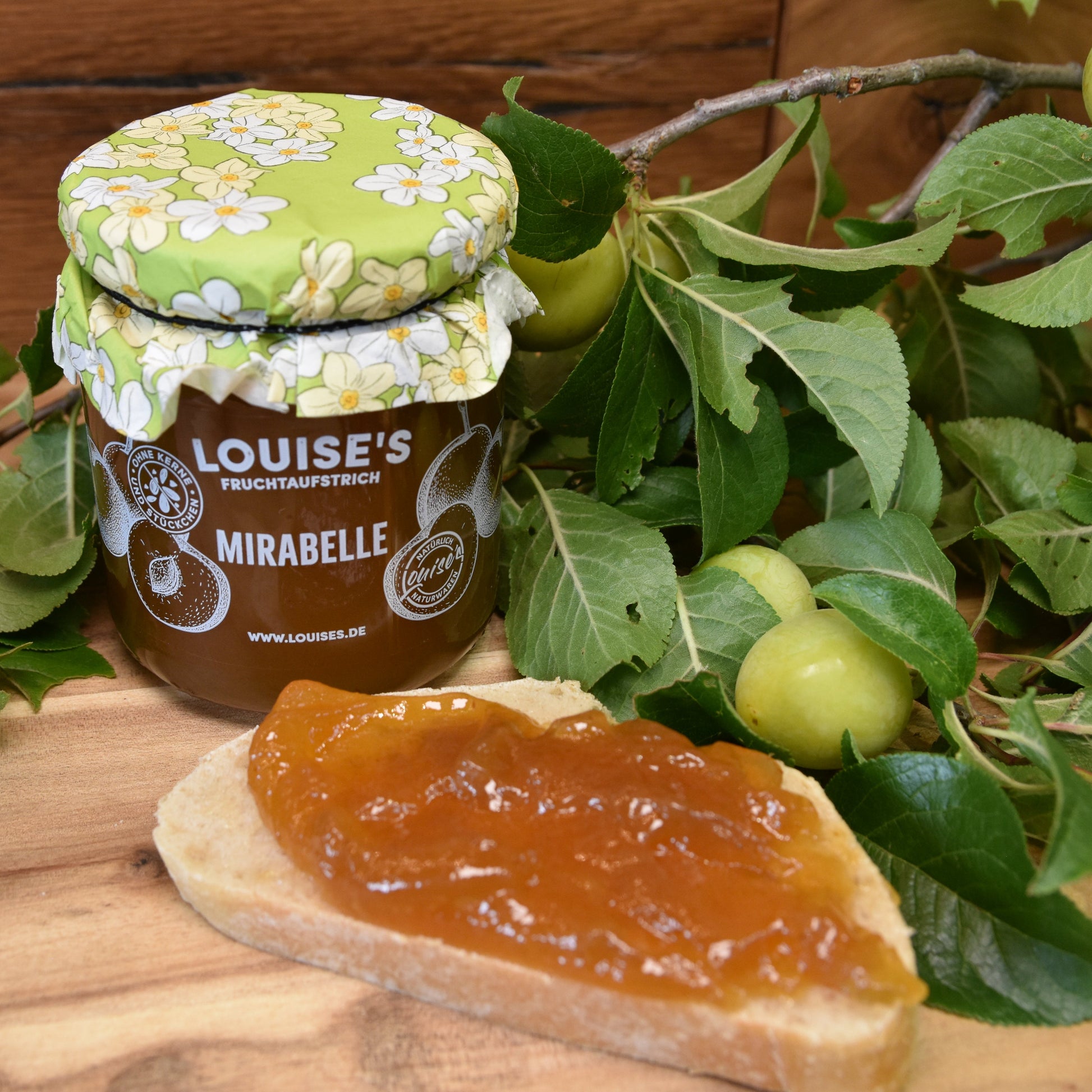 Louises Fruchtaufstrich Mirabelle 240g