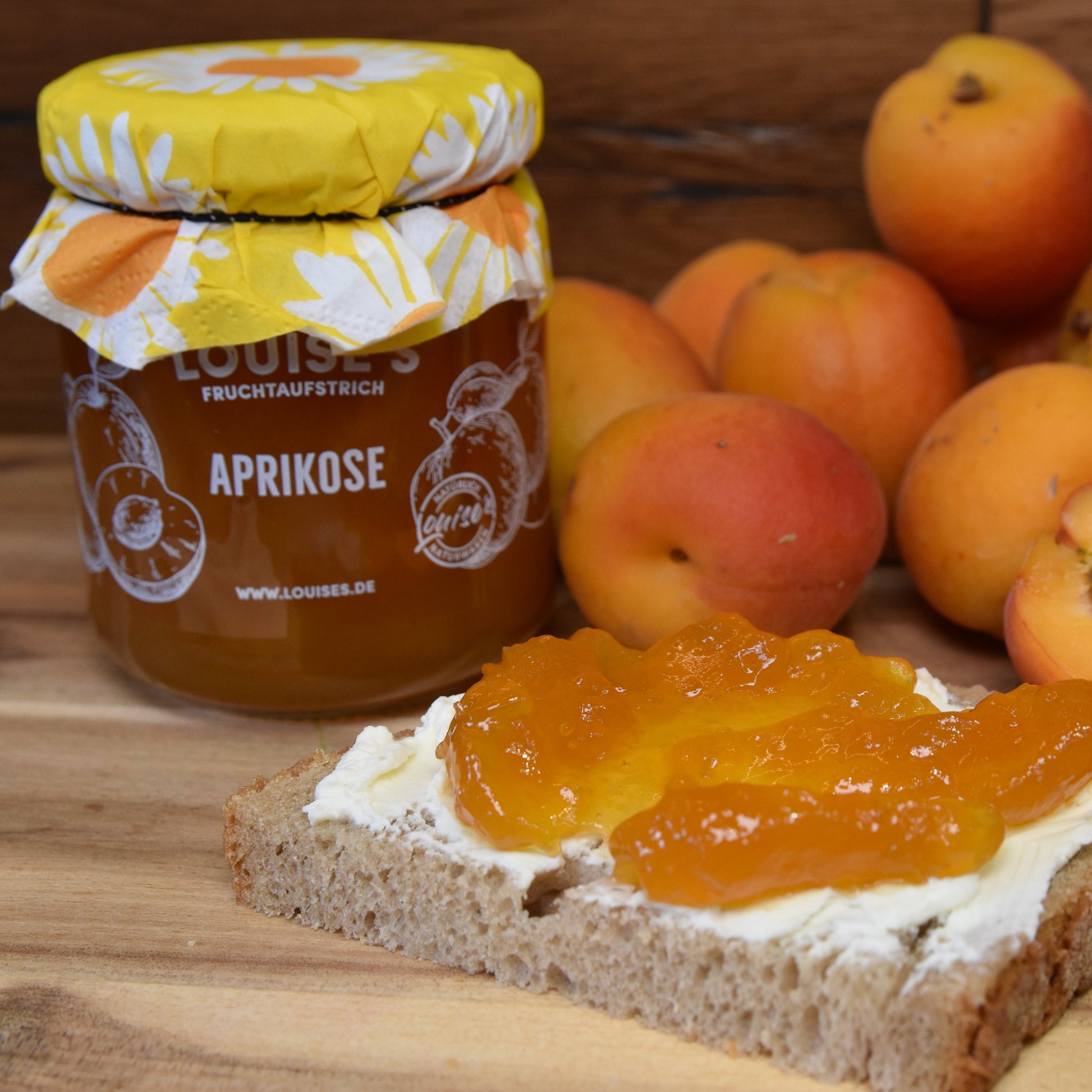 Louises Fruchtaufstrich Aprikose 240g