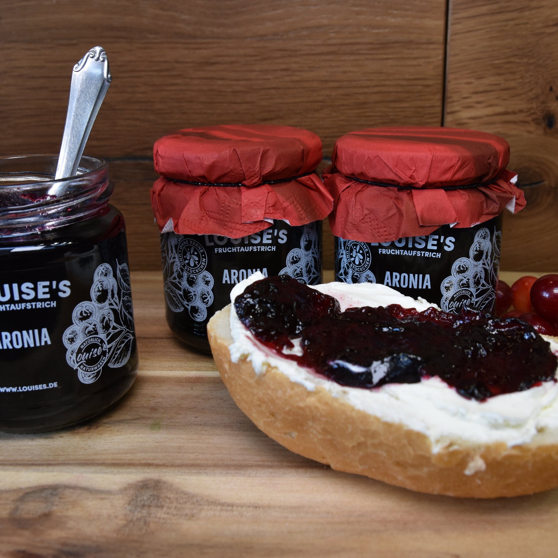 Louises Fruchtaufstrich Aronia 240g