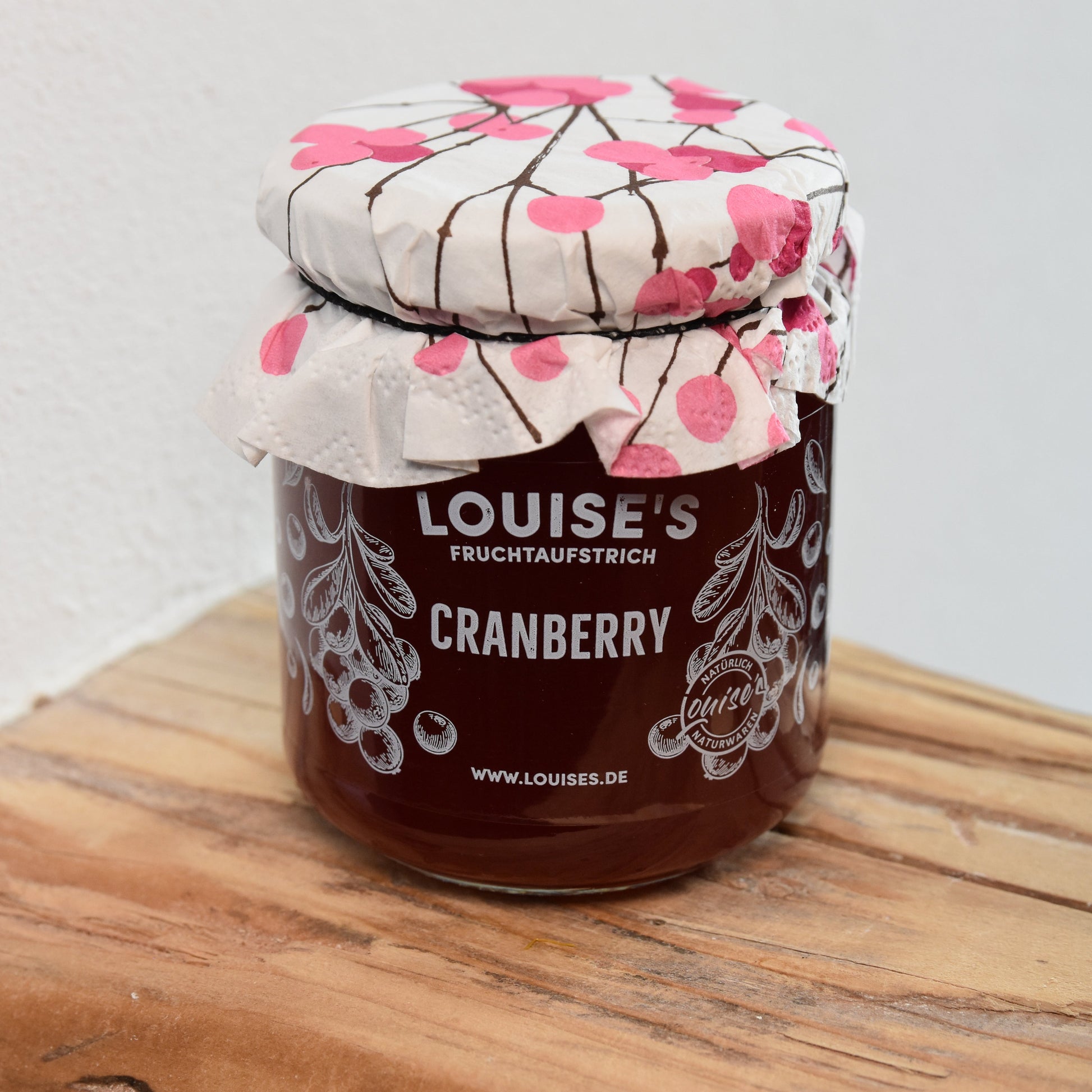 Louises Fruchtaufstrich Cranberry 240g