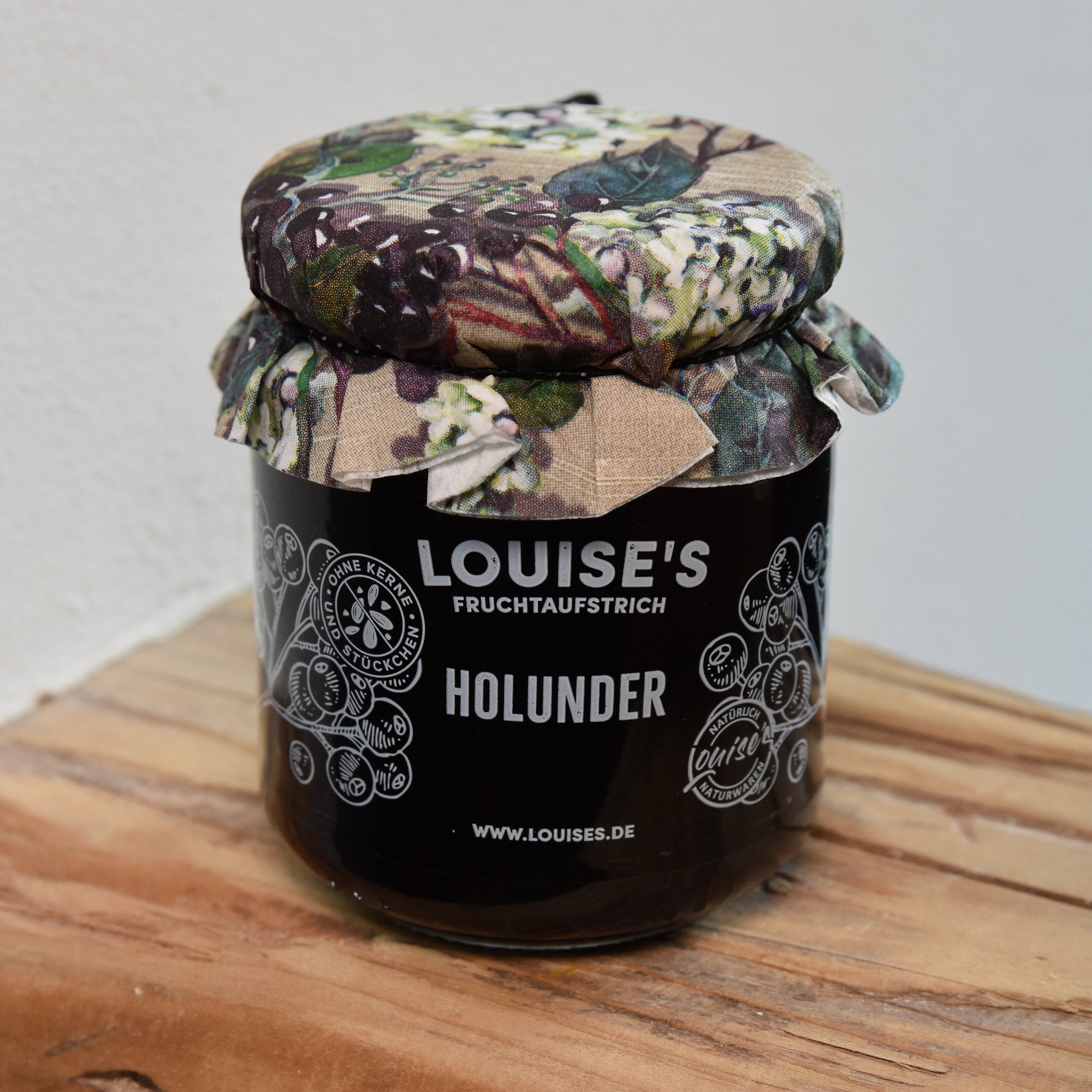 Louises Fruchtaufstrich Holunder 240g