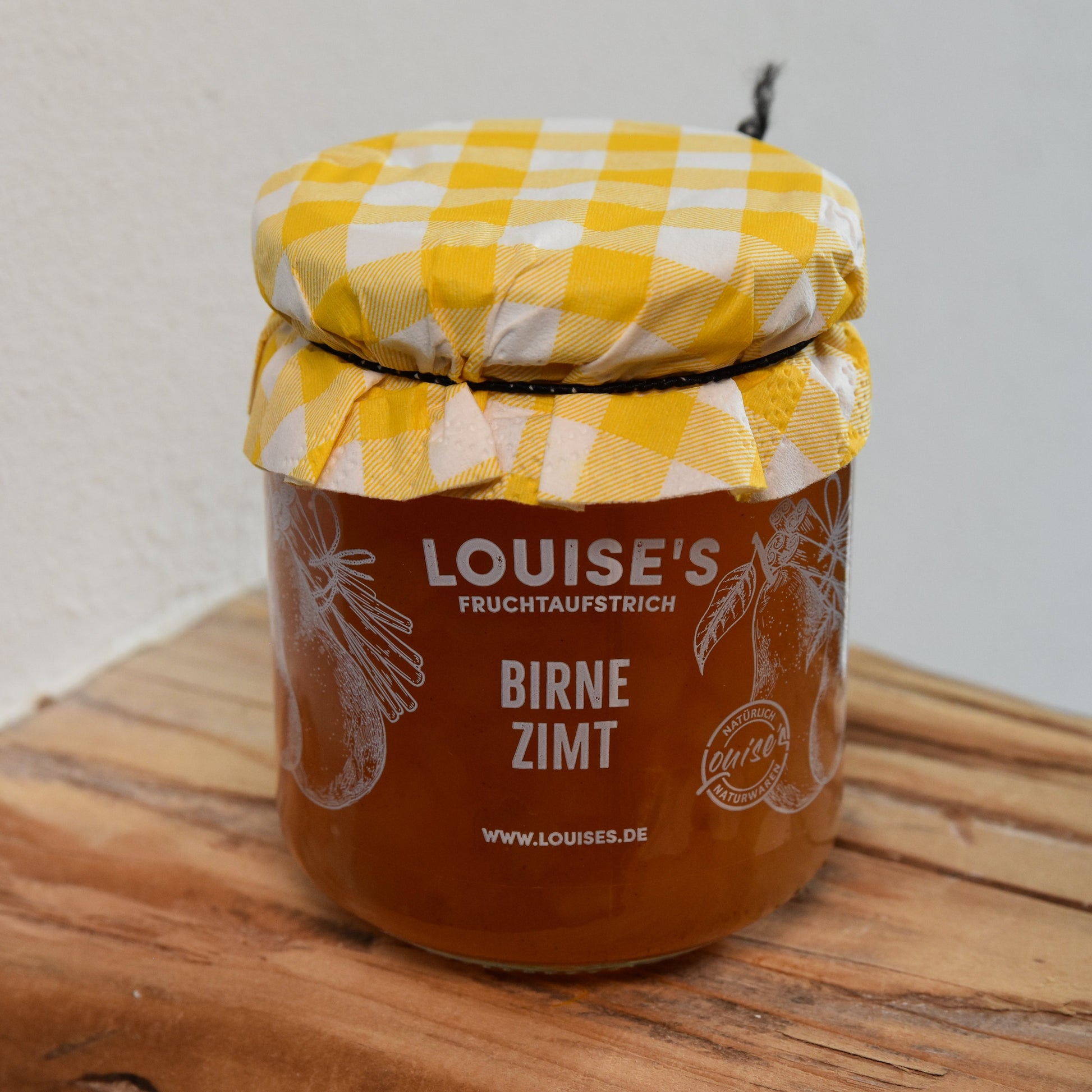 Louises Fruchtaufstrich Birne mit Zimt 240g