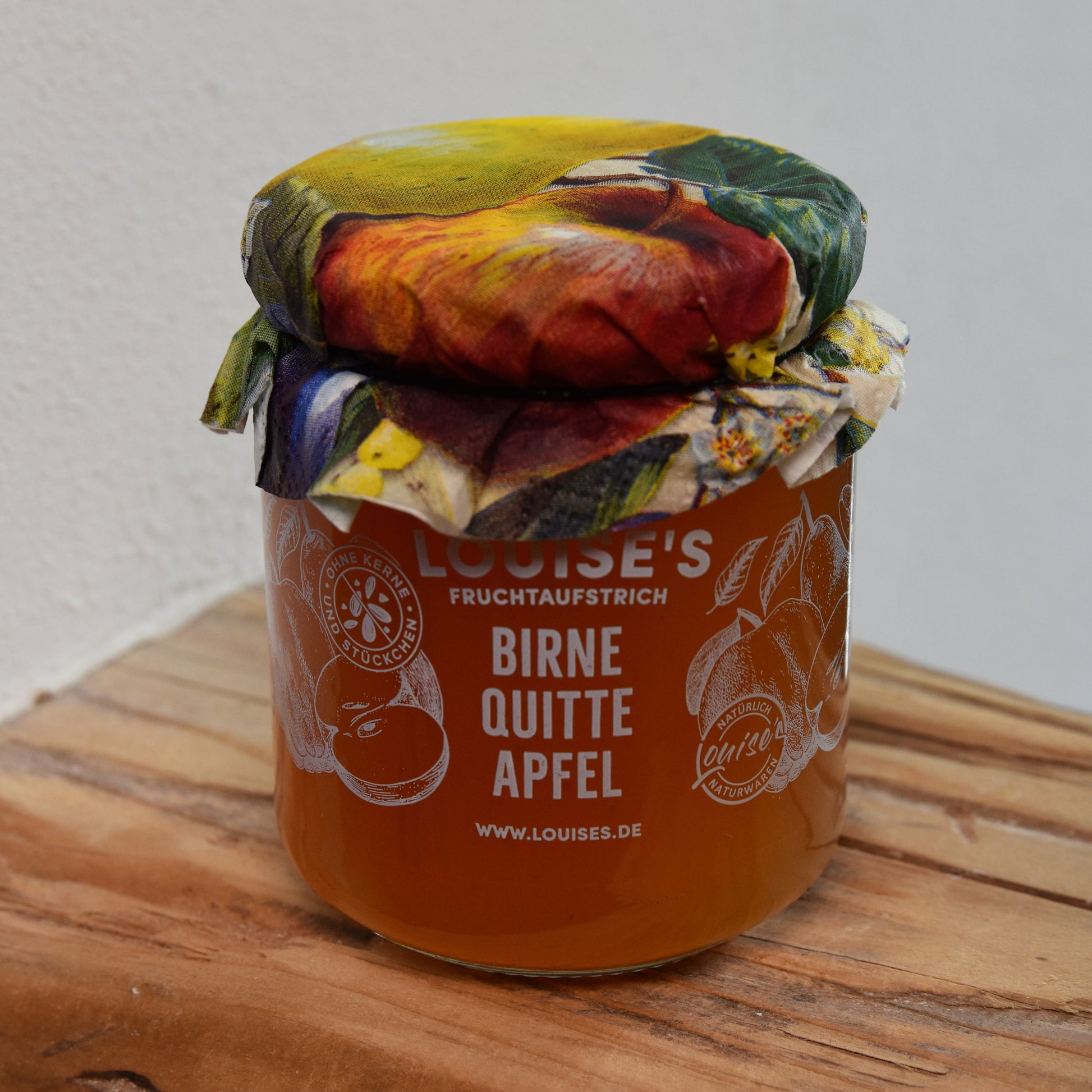 Louises Fruchtaufstrich  Birne Quitte Apfel 240g