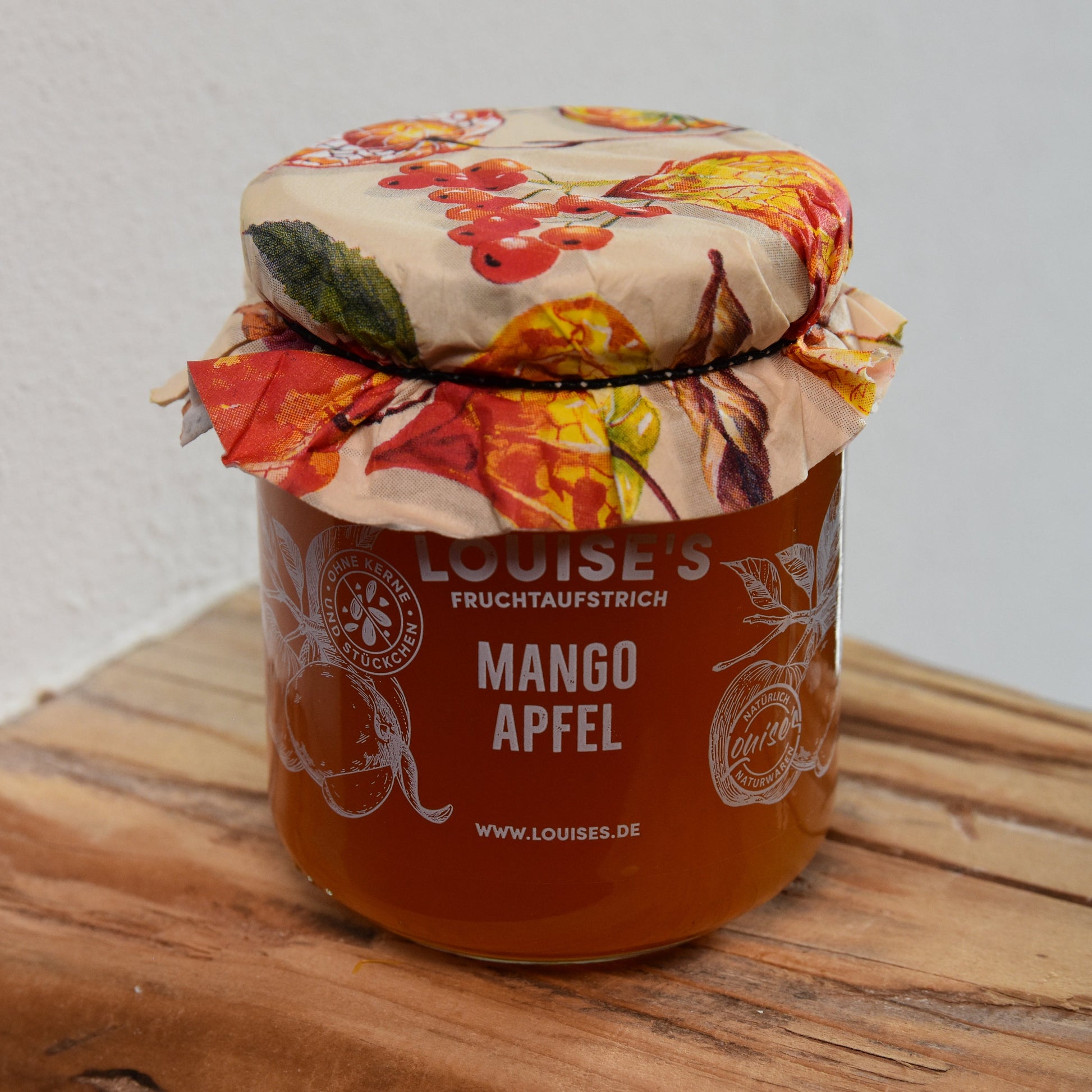 Louises Fruchtaufstrich Mango Apfel 240g