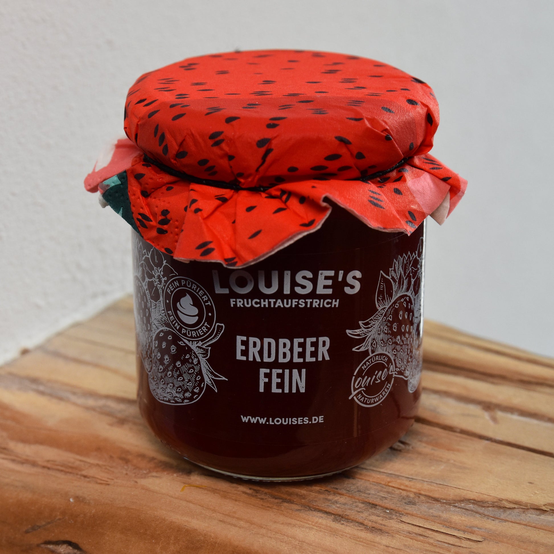 Louises Fruchtaufstrich Erdbeer fein 240g