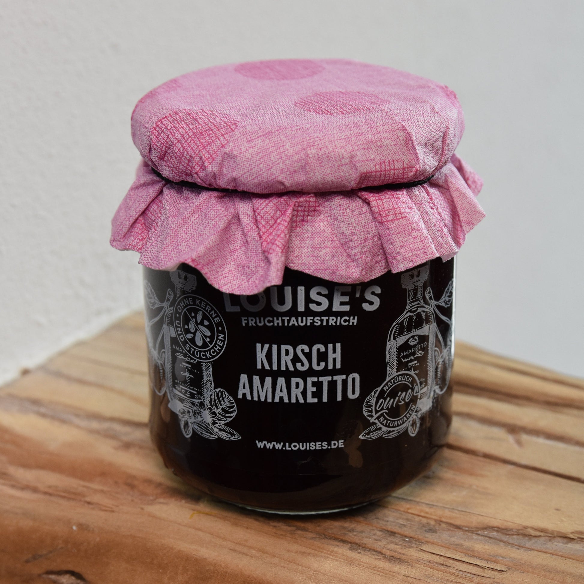 Louises Fruchtaufstrich Kirsch Amaretto 240g