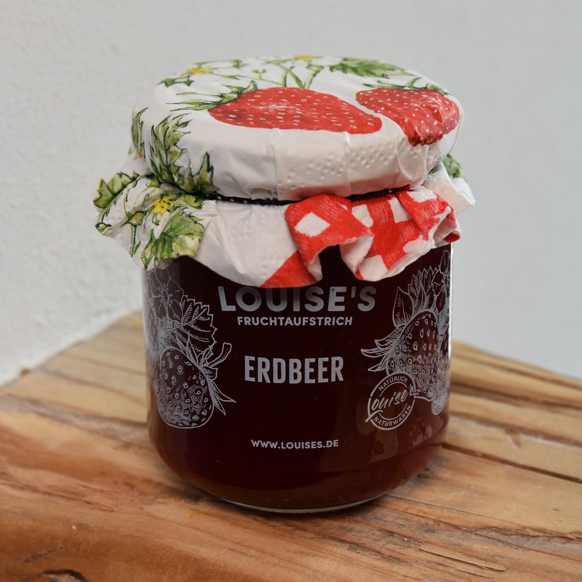 Louises Fruchtaufstrich Erdbeer 240g