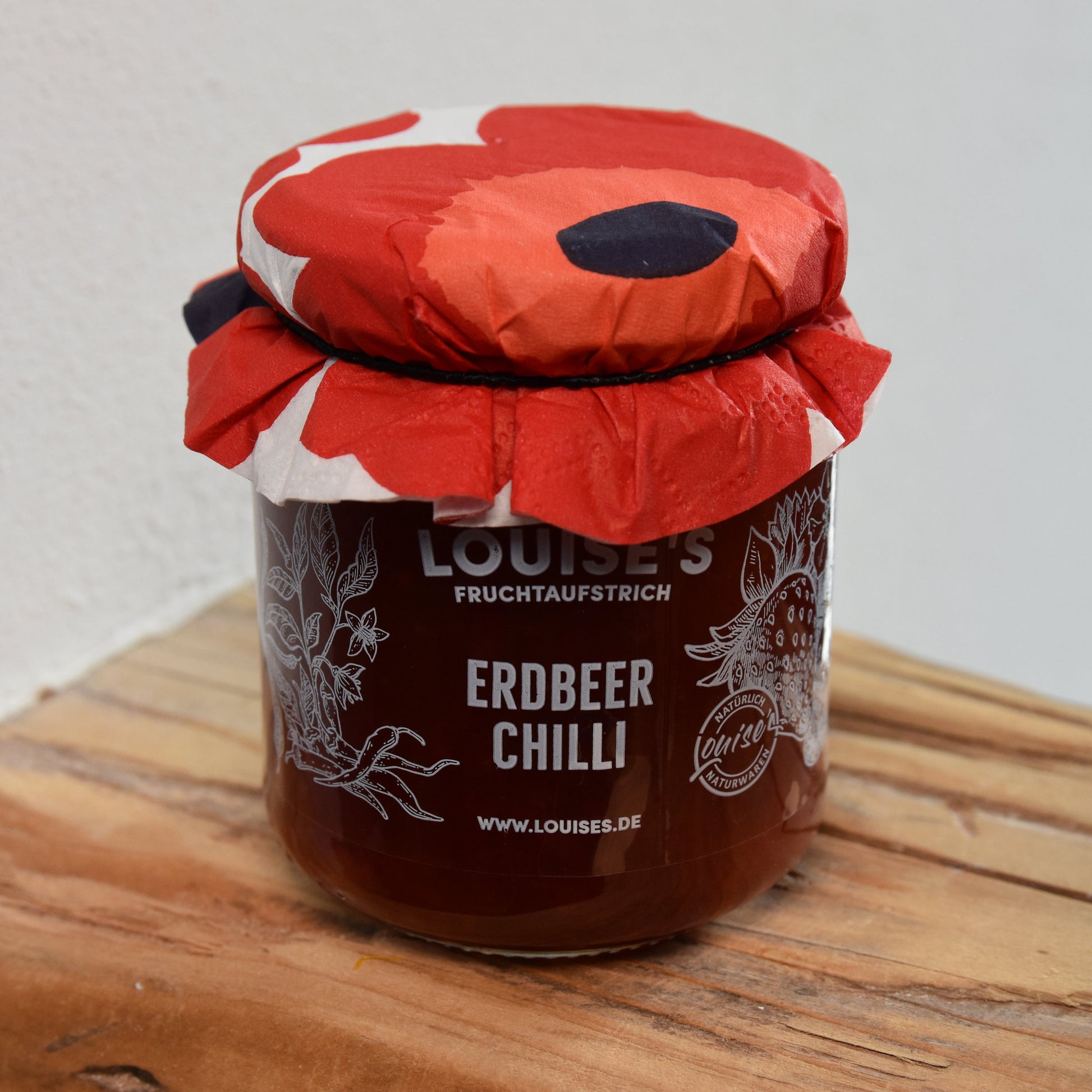 Louises Fruchtaufstrich Erdbeer Chilli 240g