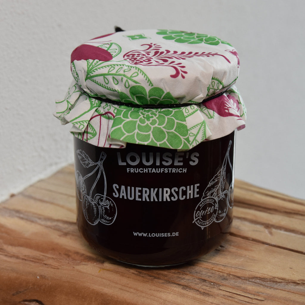 Louises Fruchtaufstrich Sauerkirsche mit Stückchen 240g
