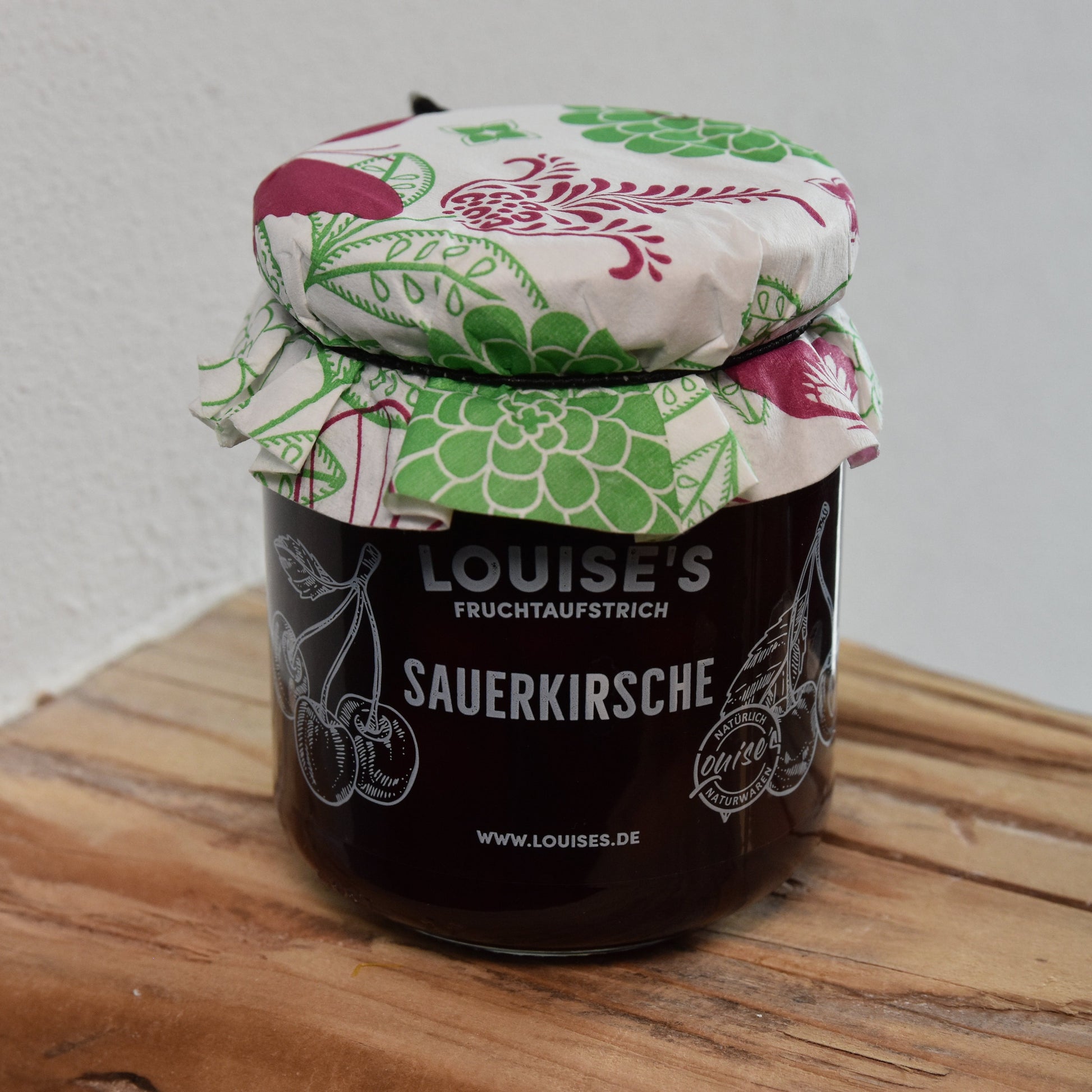 Louises Fruchtaufstrich Sauerkirsche mit Stückchen 240g