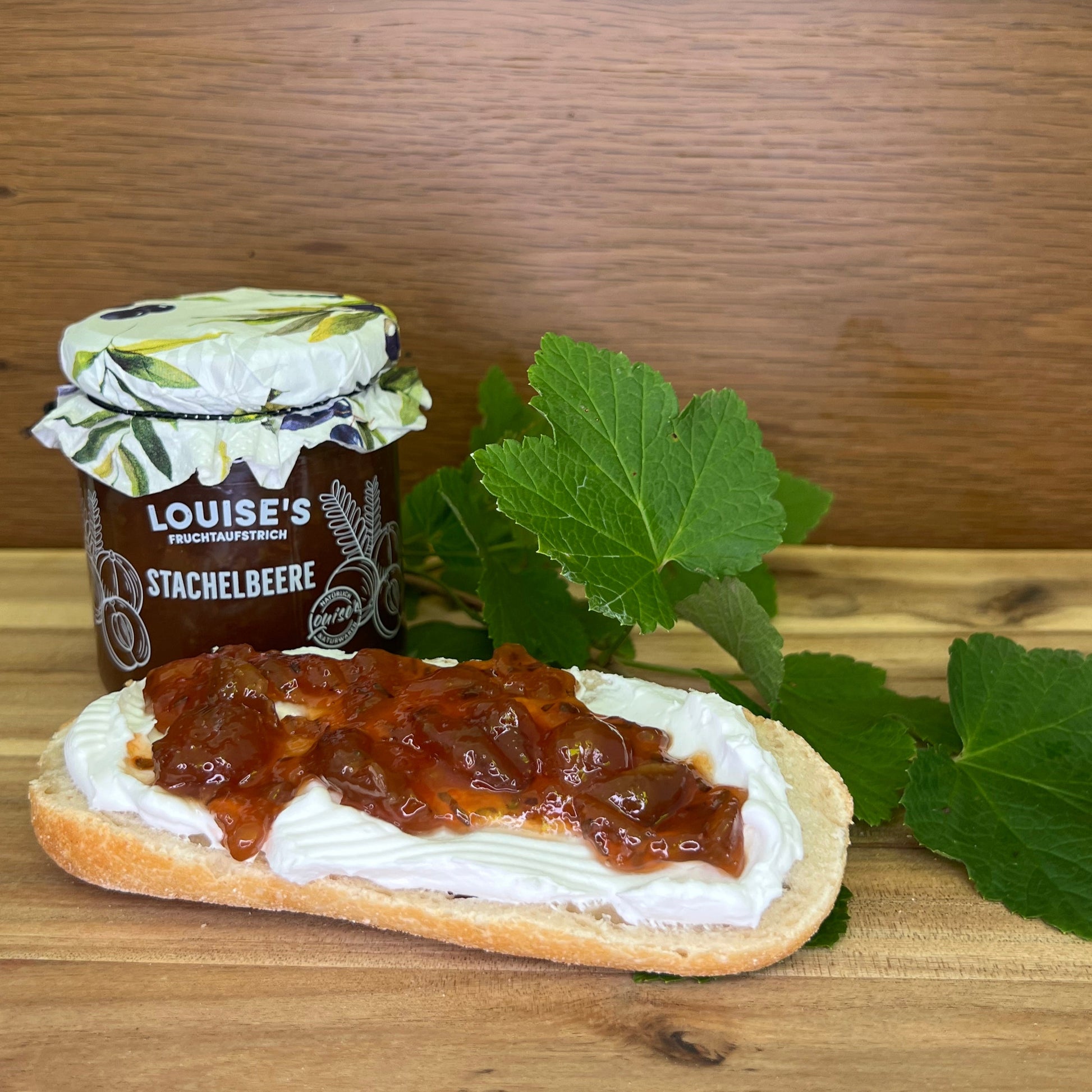 Louises Fruchtaufstrich Stachelbeere 240g